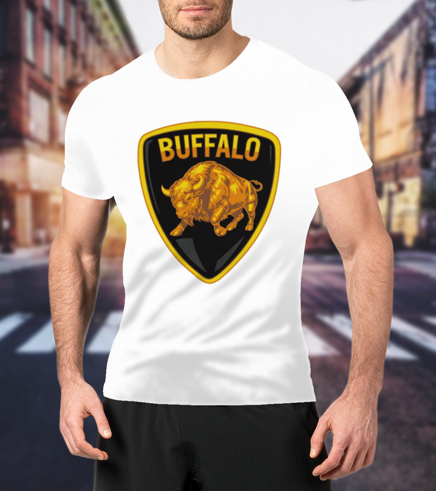 Buffalo Bison Emblem Buffalorghini T-Shirt