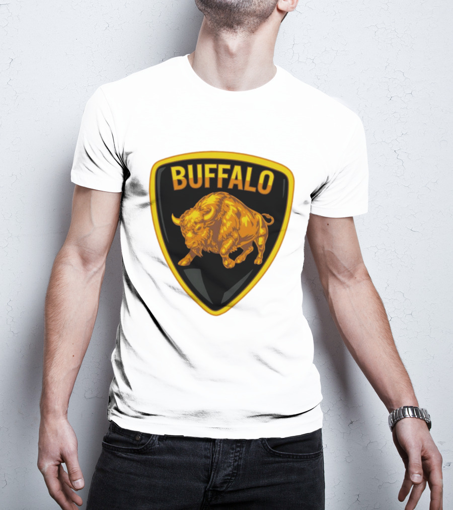Buffalo Bison Emblem Buffalorghini T-Shirt