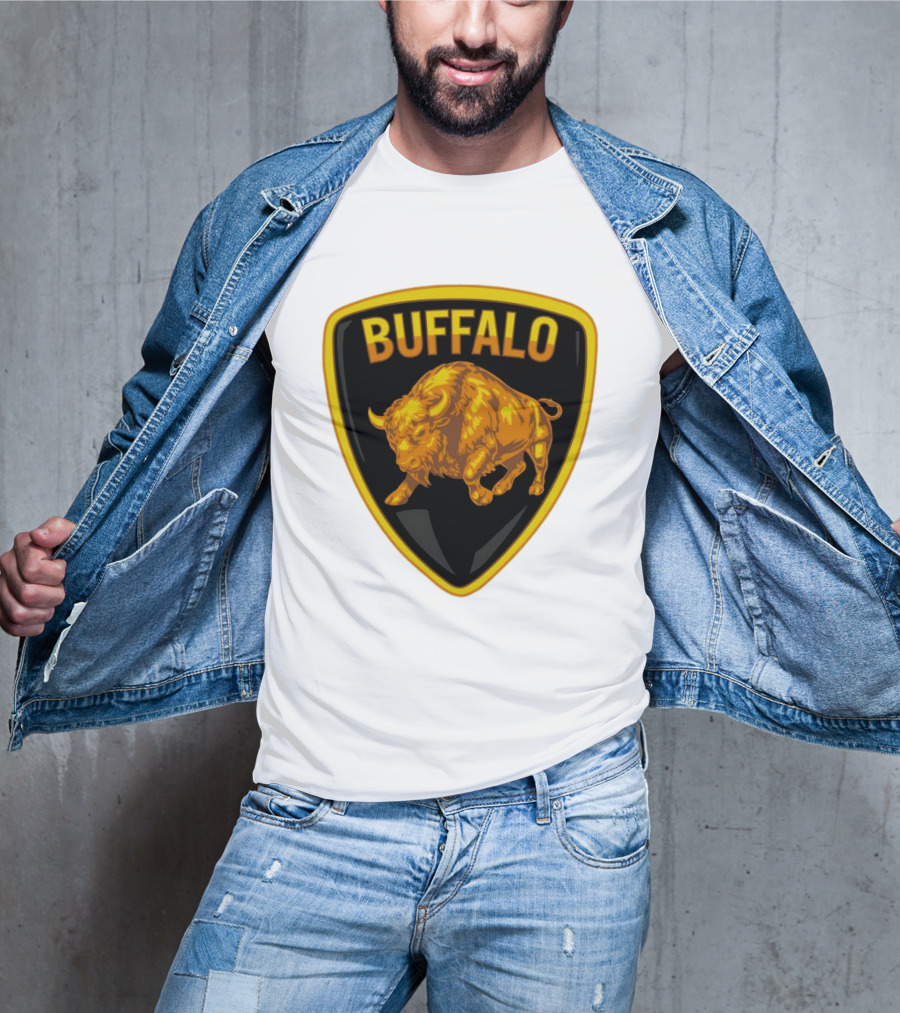 Buffalo Bison Emblem Buffalorghini T-Shirt