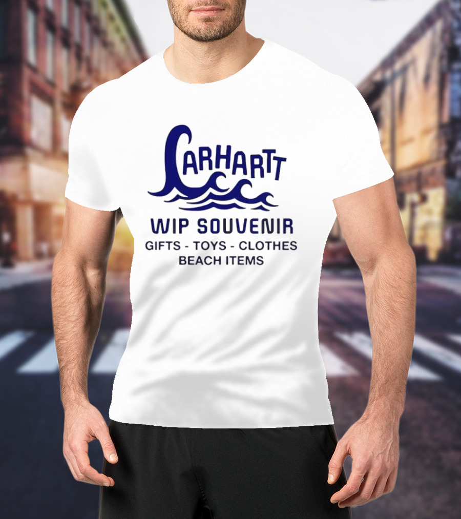 Carhartt WIP Souvenir Beach Items Gifts Toys Clothes Waves T-Shirt