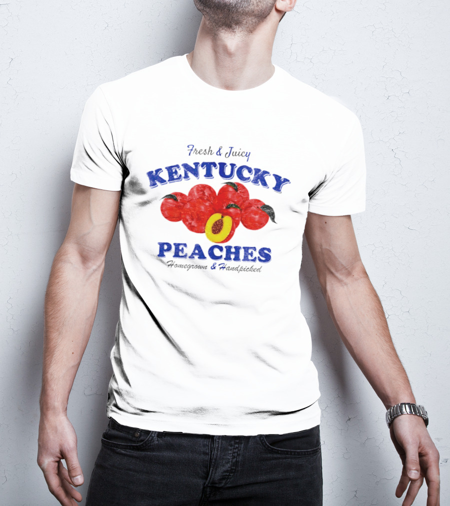 Fresh Juicy Kentucky Peaches Homegrown Handpicked T-Shirt