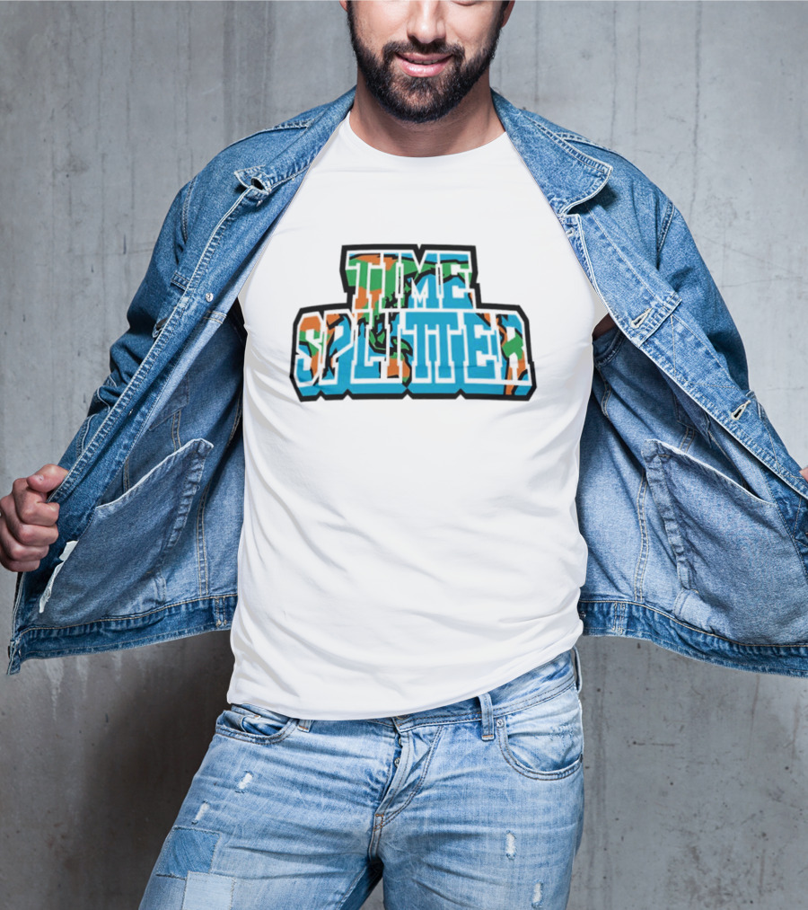 Kushida The Real IC Grappler Time Splitter World Map T-Shirt