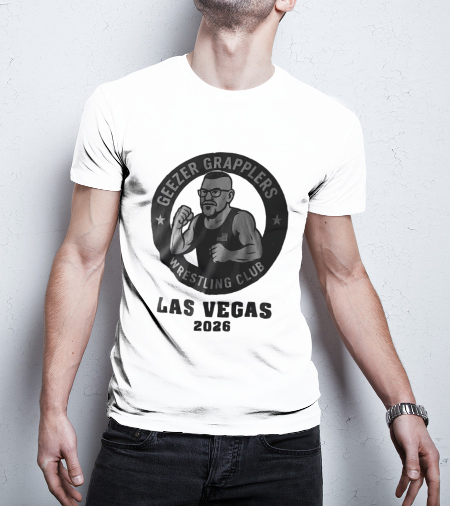 Las Vegas Geezer Grapplers Wrestling Club 2026 T-Shirt