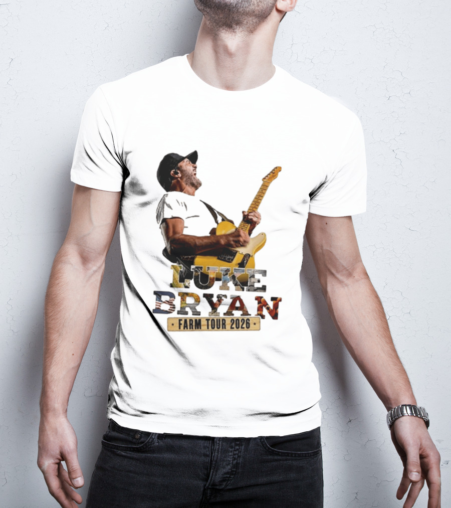 Luke Bryan Farm Tour 2026 Latrobe PA Concert Performance T-Shirt