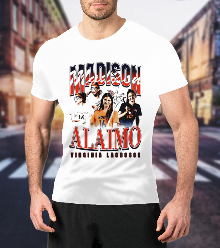 Madison Alaimo Virginia Lacrosse Highlight Player 14 T-Shirt