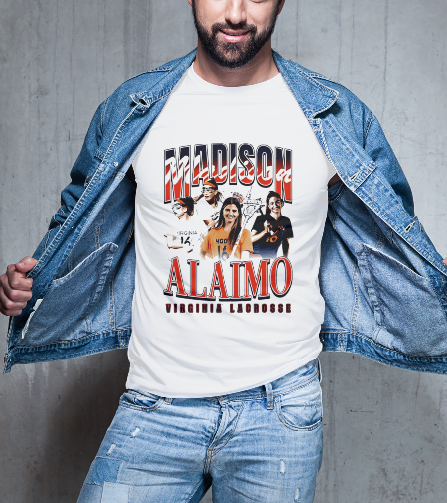 Madison Alaimo Virginia Lacrosse Highlight Player 14 T-Shirt