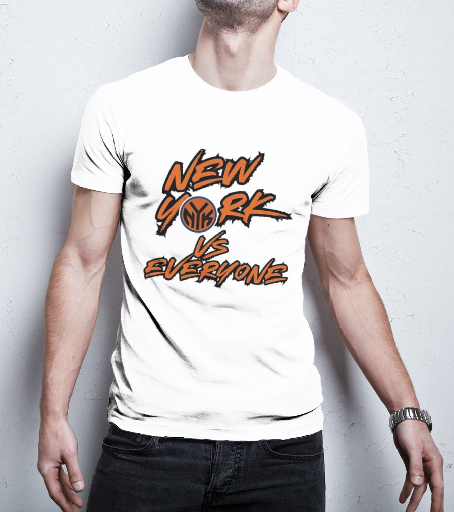 New York Knicks Vs Everyone NY Basketball Rivalry T-Shirt