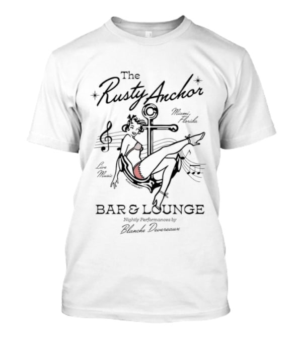 The Rusty Anchor Bar & Lounge New Orleans Live Music Raglan Baby T-Shirt