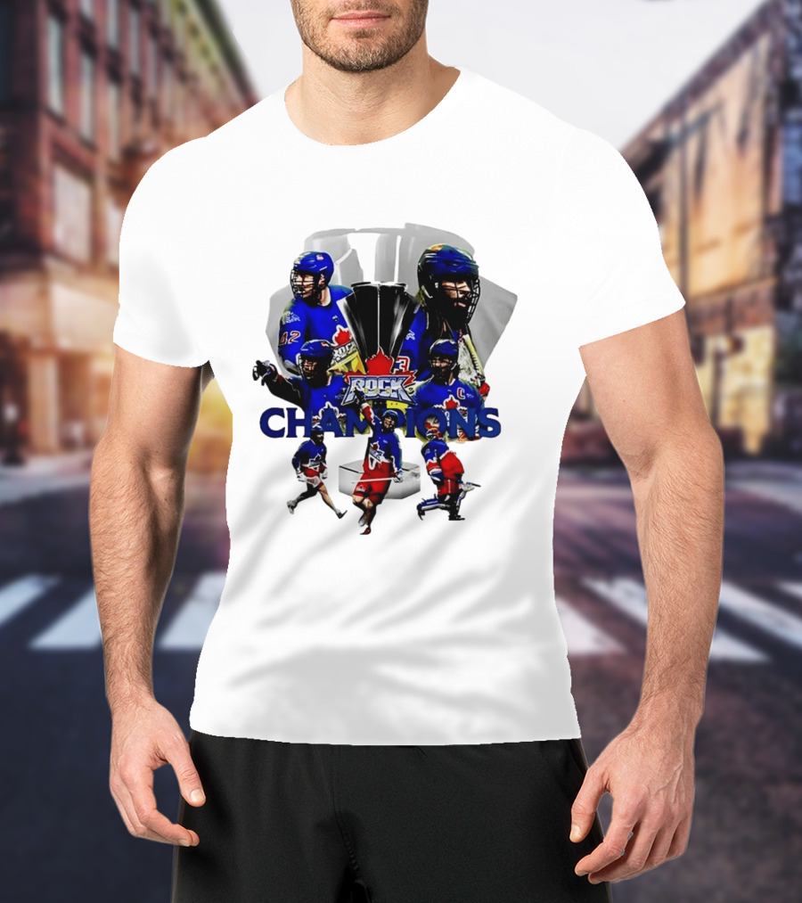 Toronto Rock Lacrosse Champions 2026 National League Victory T-Shirt