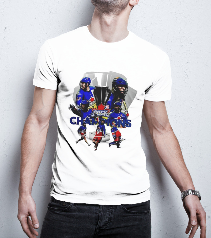 Toronto Rock Lacrosse Champions 2026 National League Victory T-Shirt