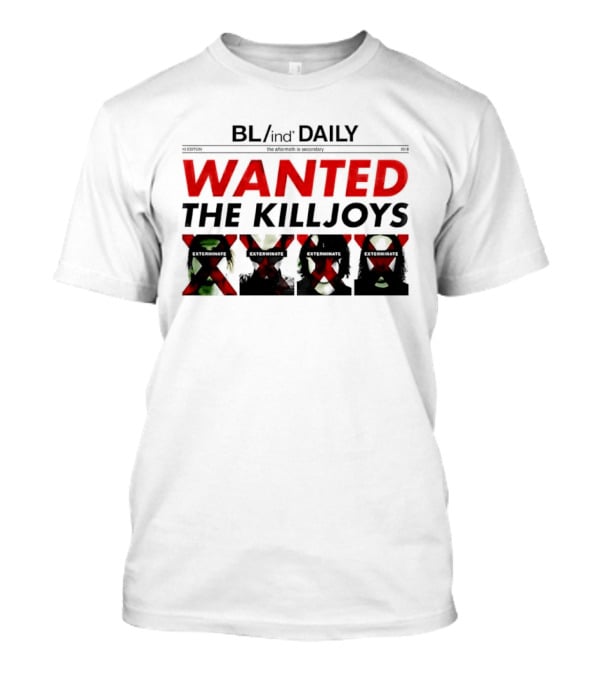 BL/ind Daily Wanted The Killjoys Danger Days Album T-Shirt