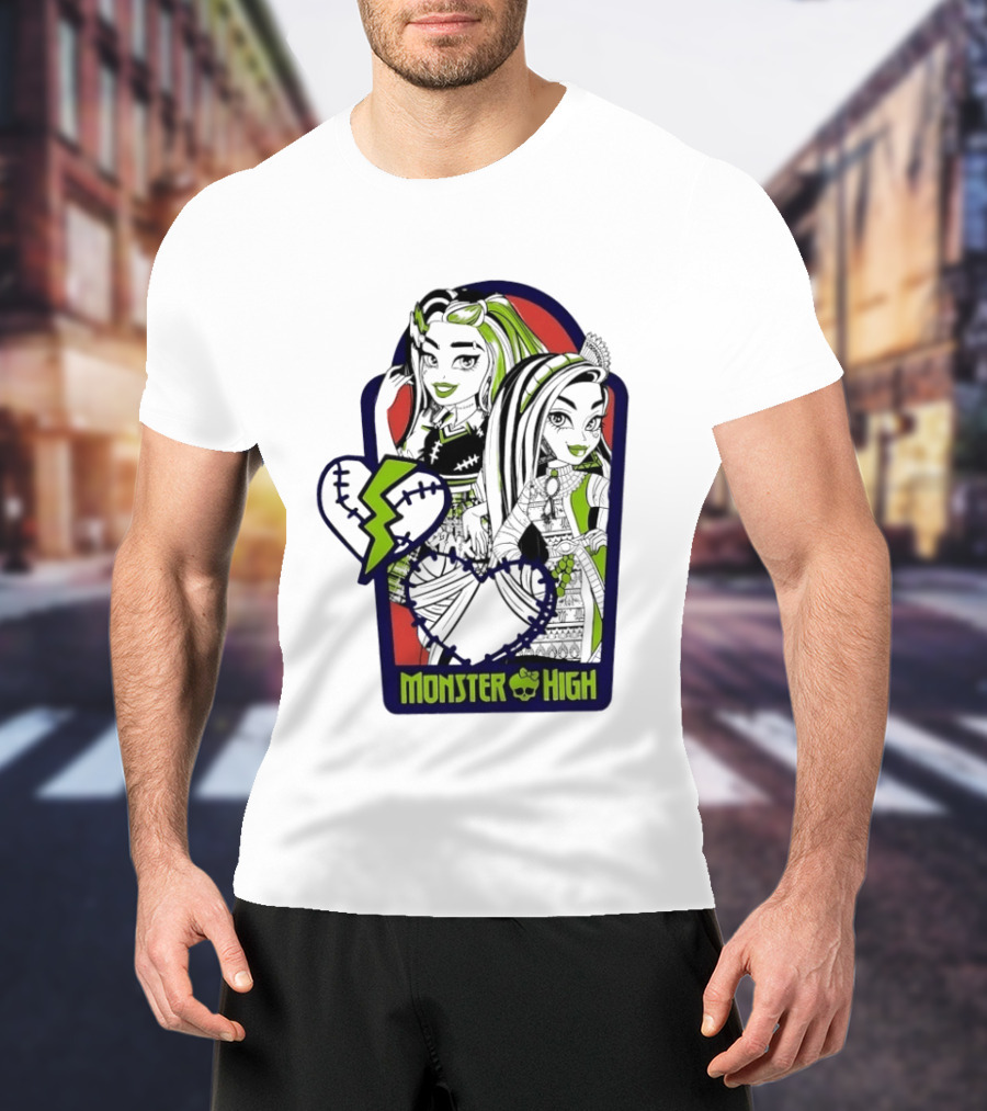 Monster High Cleo De Nile And Frankie Stein Fashion Doll T-Shirt