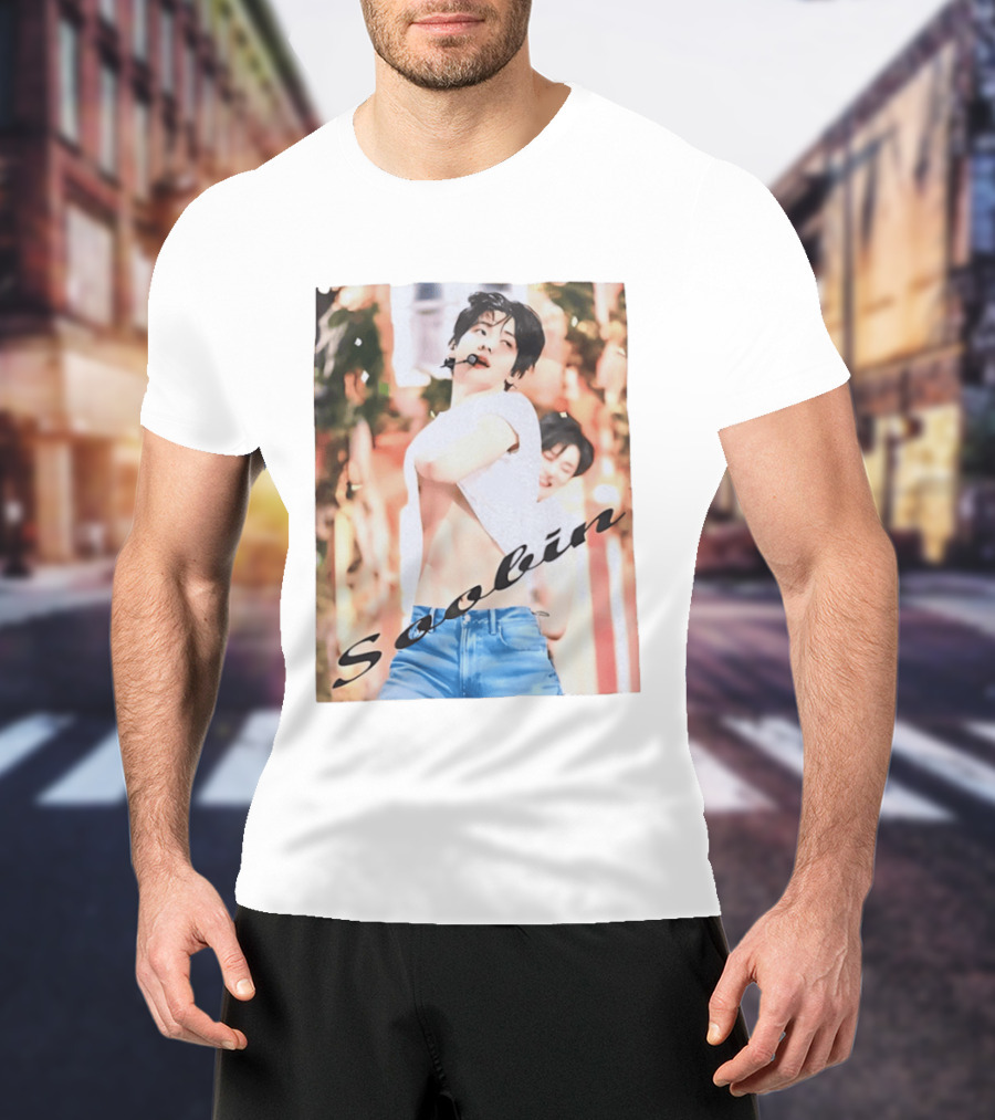 Soobin TXT Abs Performance Stage Fashion T-Shirt