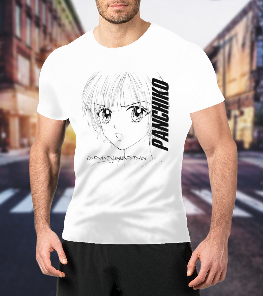 Panchiko Death Metal Manga T-Shirt