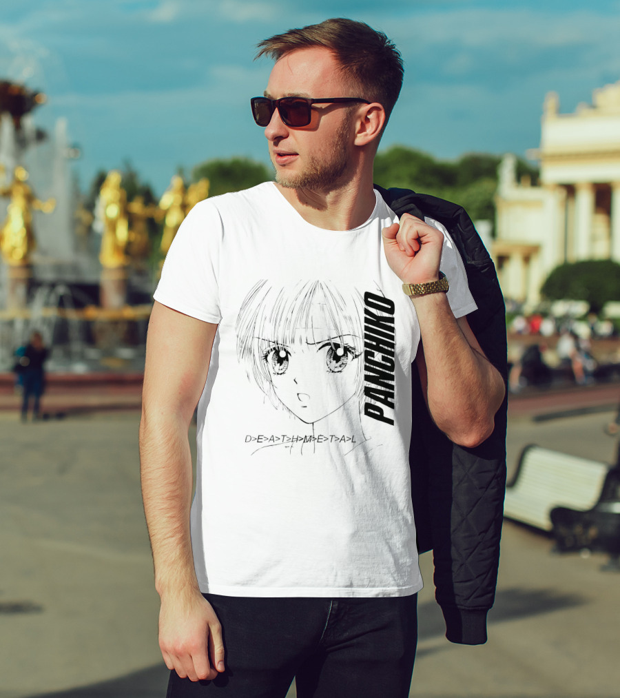 Panchiko Death Metal Manga T-Shirt