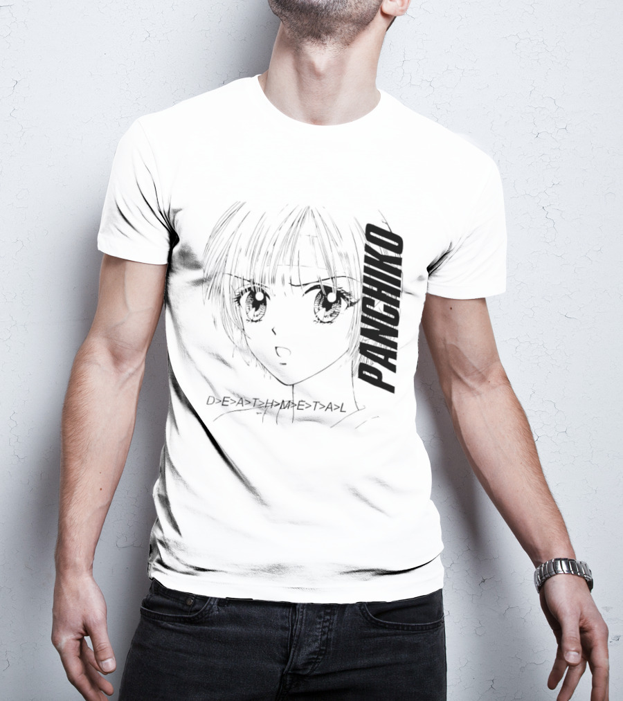 Panchiko Death Metal Manga T-Shirt