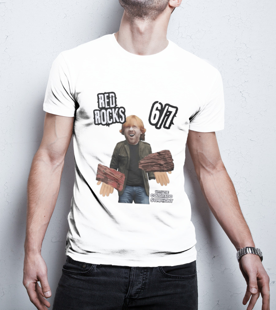 Trey Anastasio Red Rocks 6/7 With The Colorado Symphony T-Shirt