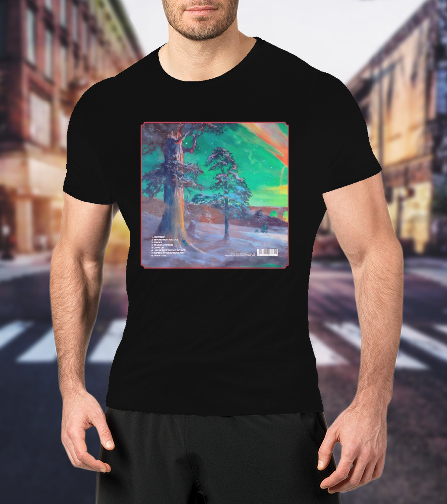Ascension Beyond Heart And Day Emerald Mist Fading Hero T-Shirt