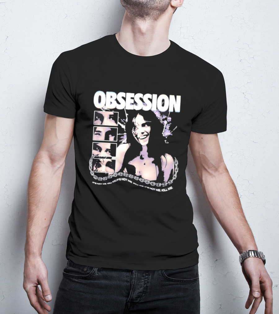 Obsession Horror It's Not Me Kill Me Chain T-Shirt