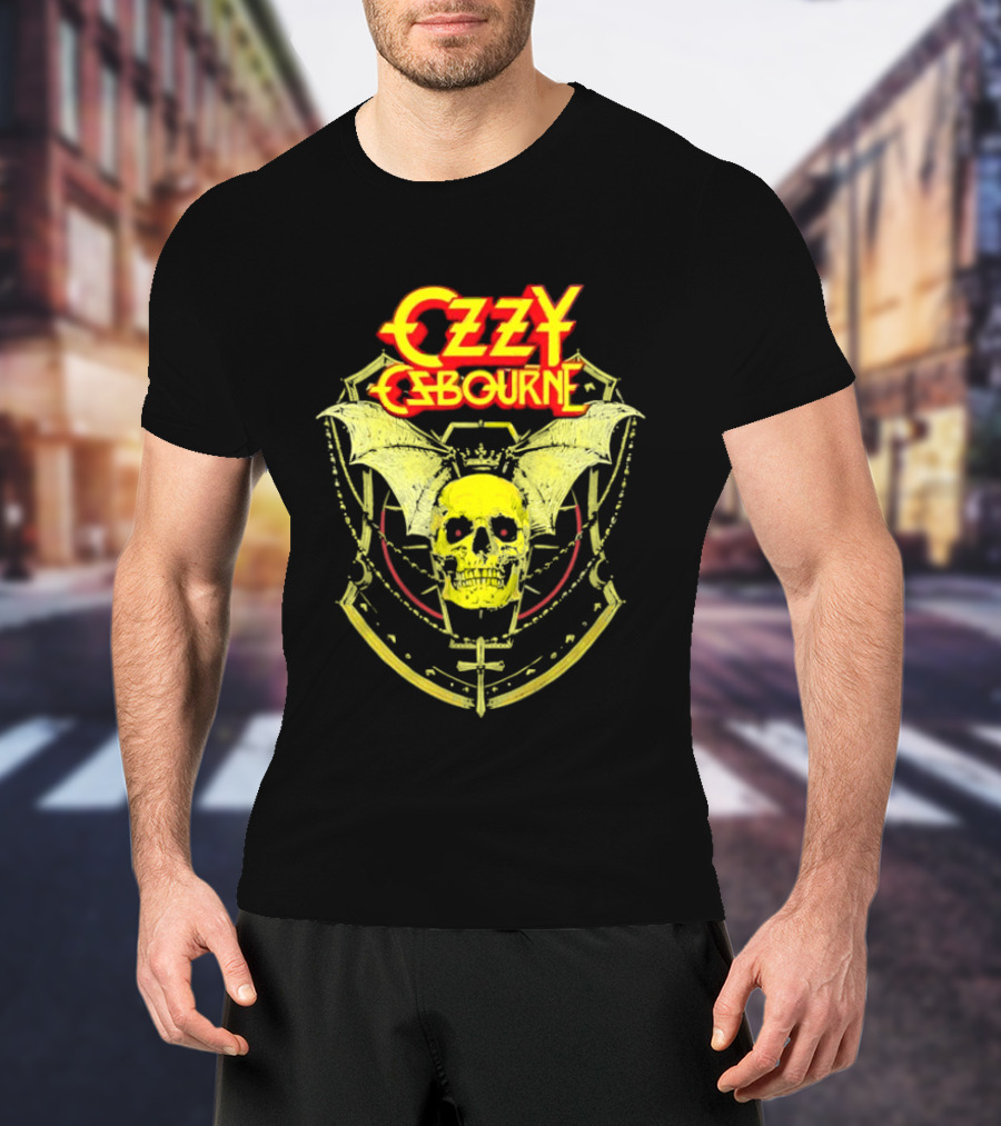Ozzy Osbourne Winged Skull Prince Of Darkness T-Shirt