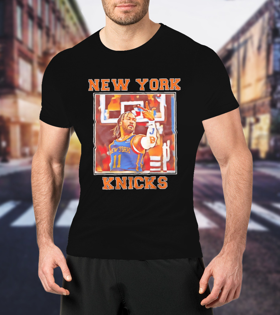 New York Knicks Jalen Brunson 11 JB Player Highlight T-Shirt