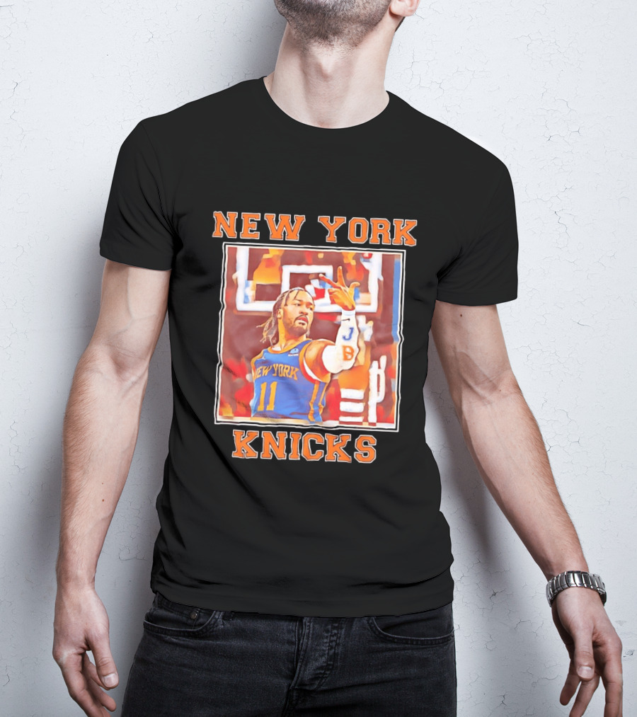 New York Knicks Jalen Brunson 11 JB Player Highlight T-Shirt