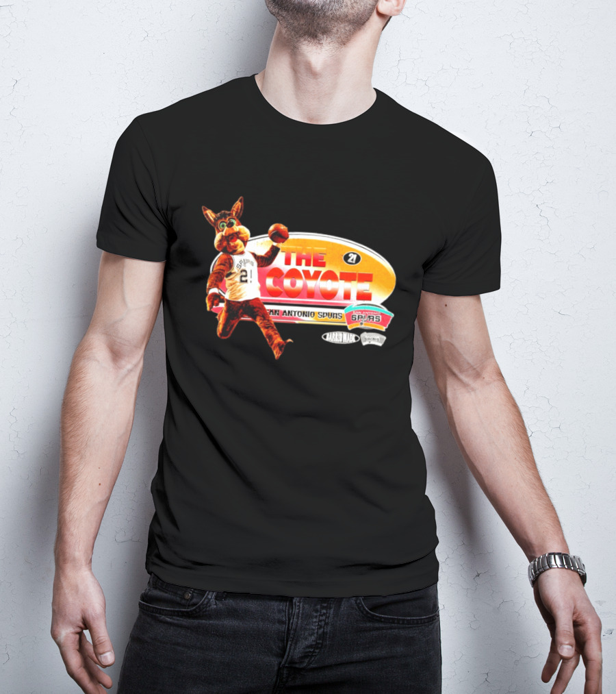 The Coyote 21 San Antonio Spurs Fans Karmanac T-Shirt