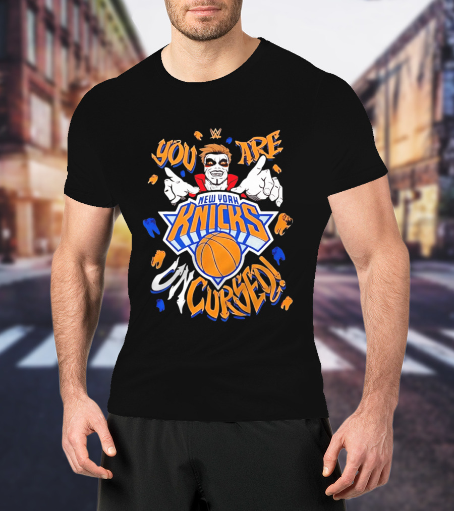 New York Knicks Danhausen You Are Cursed T-Shirt