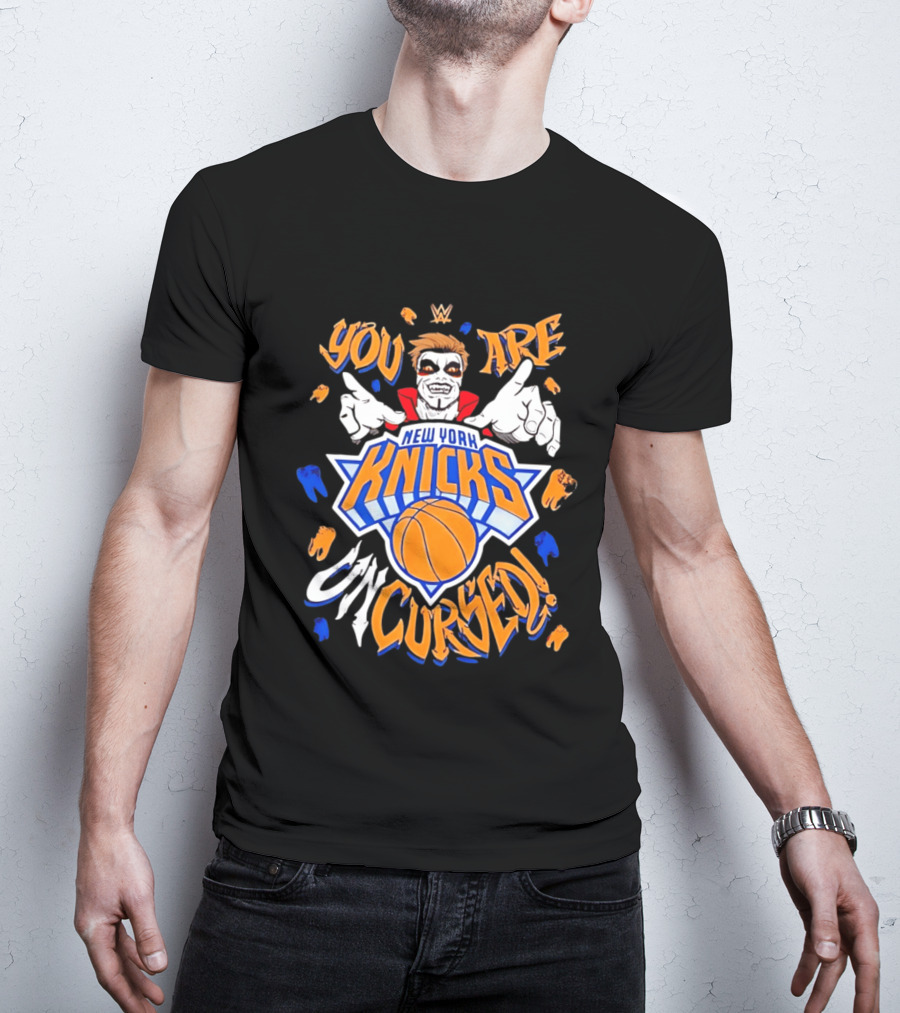 New York Knicks Danhausen You Are Cursed T-Shirt