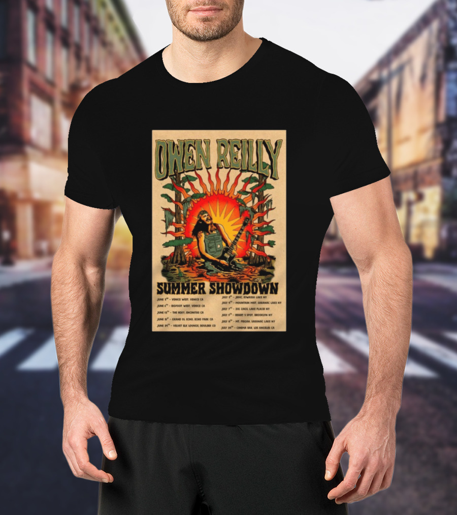 Owen Reilly 2026 Summer Showdown Shows T-Shirt