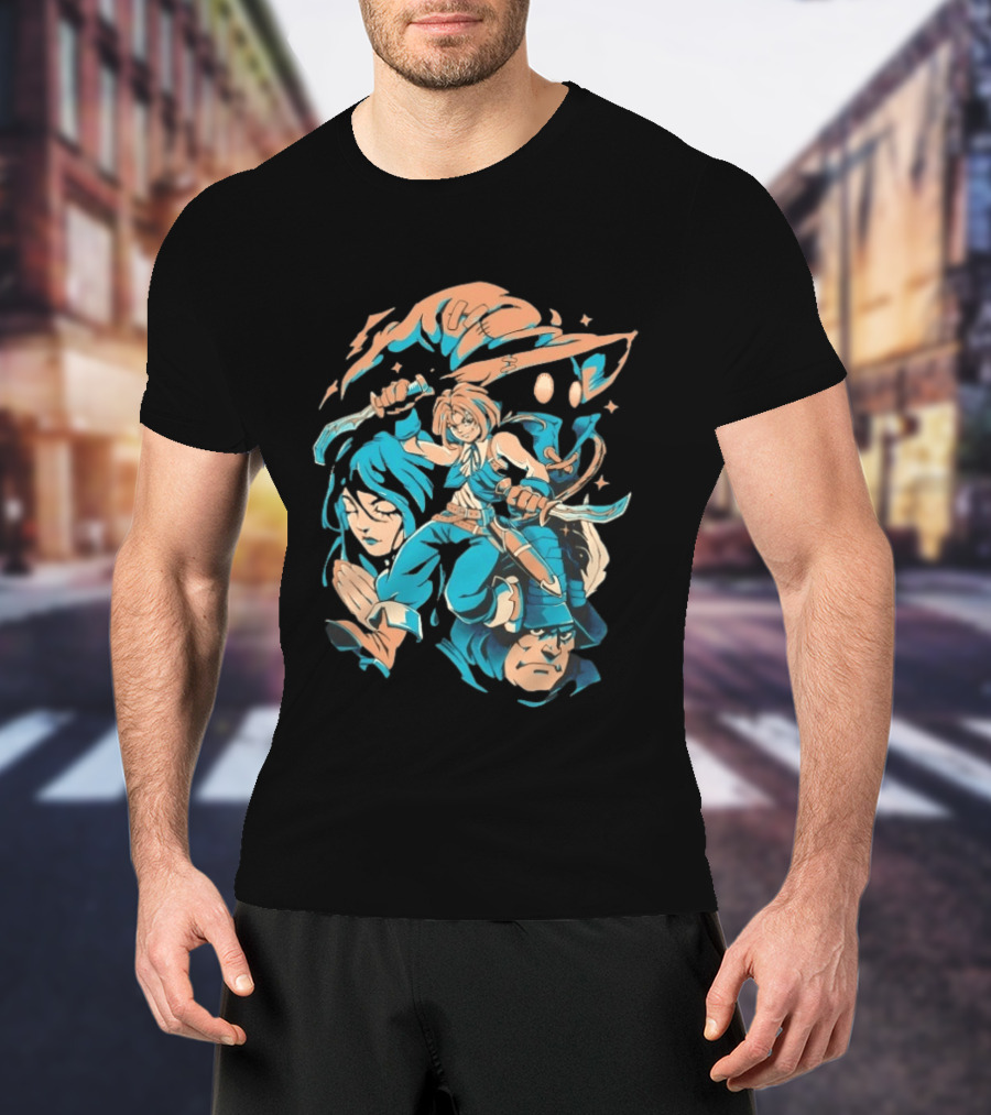Final Fantasy IX Zidane Tribal Epic Adventure Thief T-Shirt