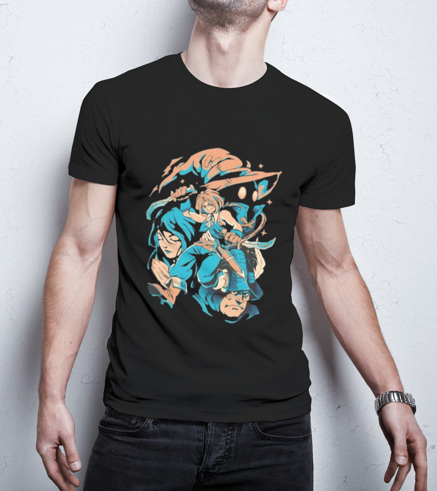 Final Fantasy IX Zidane Tribal Epic Adventure Thief T-Shirt