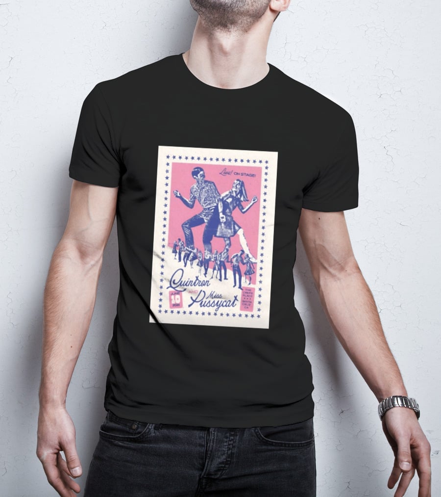 Quintron And Miss Pussycat Live On Stage June 10 2026 Santa Cruz CA Tour T-Shirt