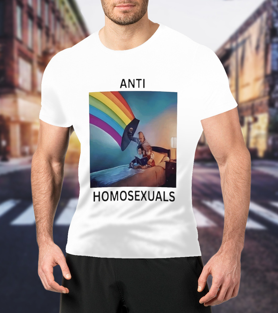 Anti Homosexuals Pride Rainbow T-Shirt