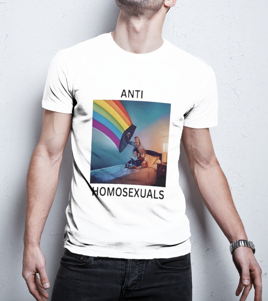 Anti Homosexuals Pride Rainbow T-Shirt
