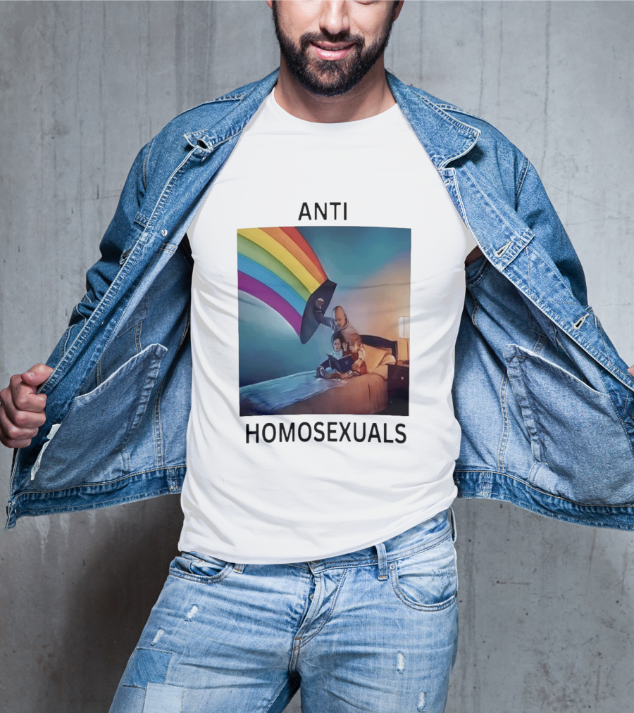 Anti Homosexuals Pride Rainbow T-Shirt