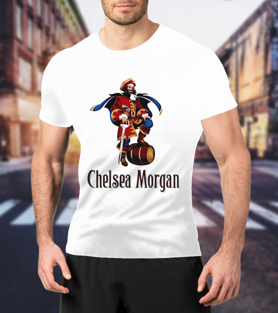 Chelsea Morgan Pirate Captain Red Coat T-Shirt