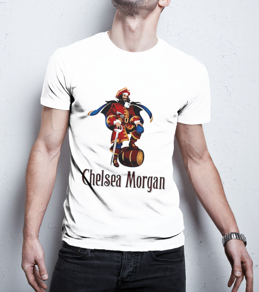 Chelsea Morgan Pirate Captain Red Coat T-Shirt