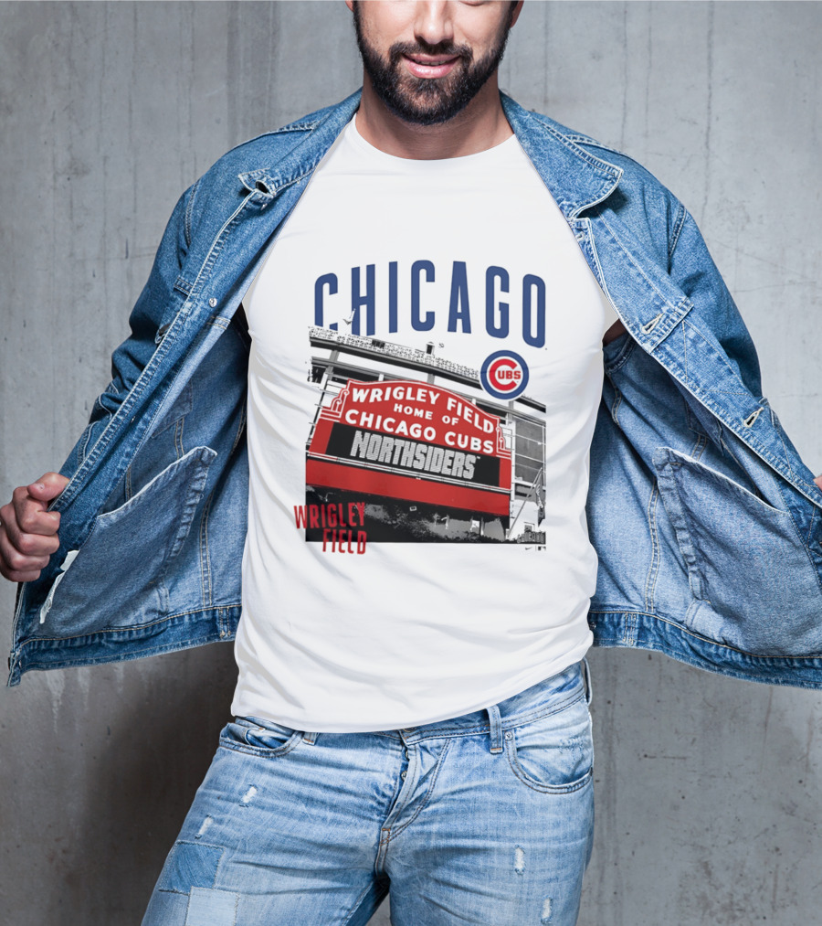 Chicago Cubs Wrigley Field Home Of The Cubs Northsiders T-Shirt