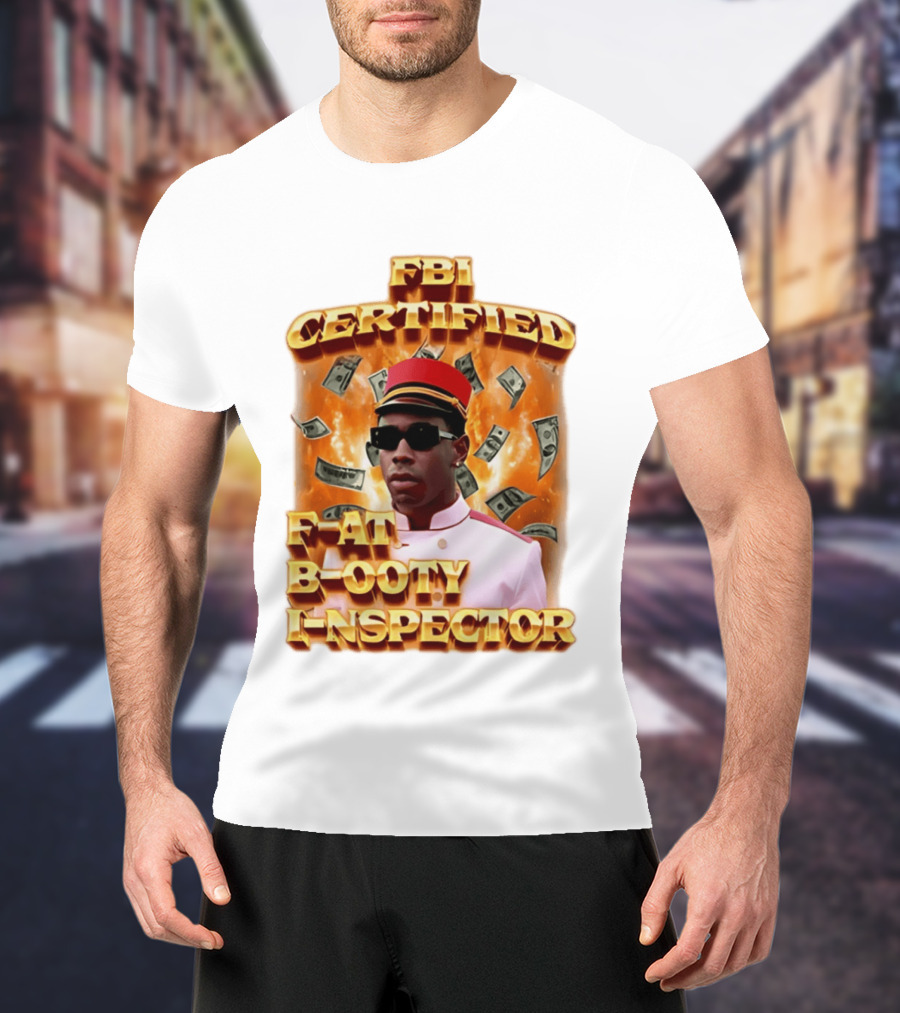 FBI Certified F At B Ooty I Nspector Money Explosion T-Shirt