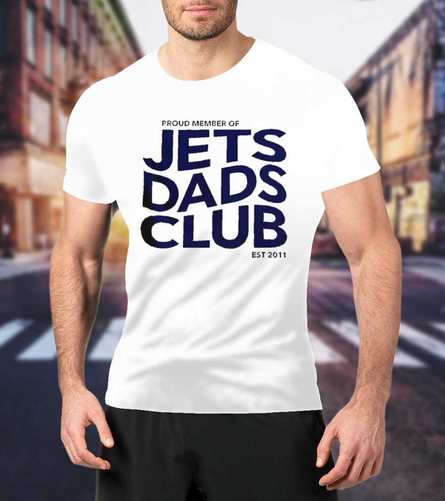 Winnipeg Jets Proud Member Of Jets Dads Club Est 2011 T-Shirt
