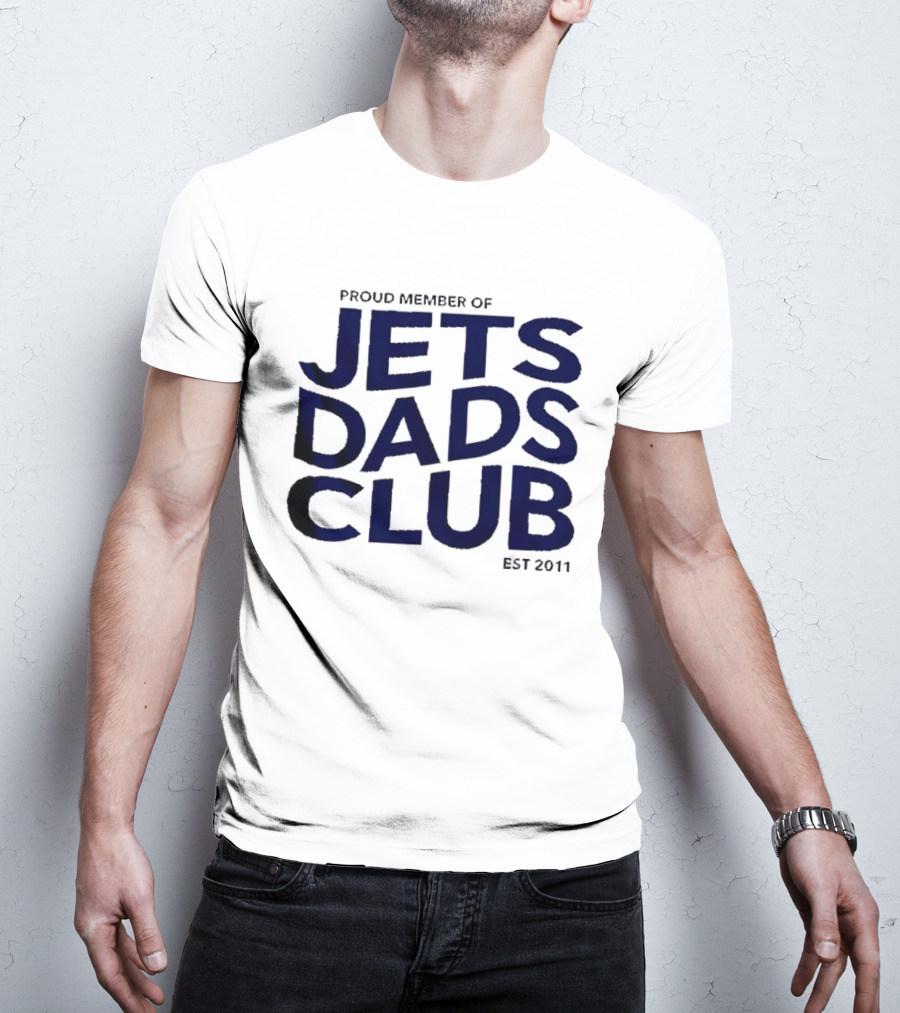 Winnipeg Jets Proud Member Of Jets Dads Club Est 2011 T-Shirt