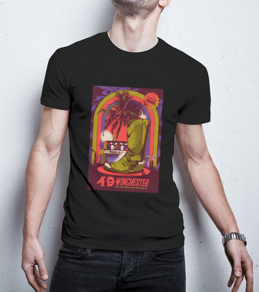 49 Winchester June 5 2026 Bottle & Cork Dewey Beach DE Special Guest Marfa T-Shirt
