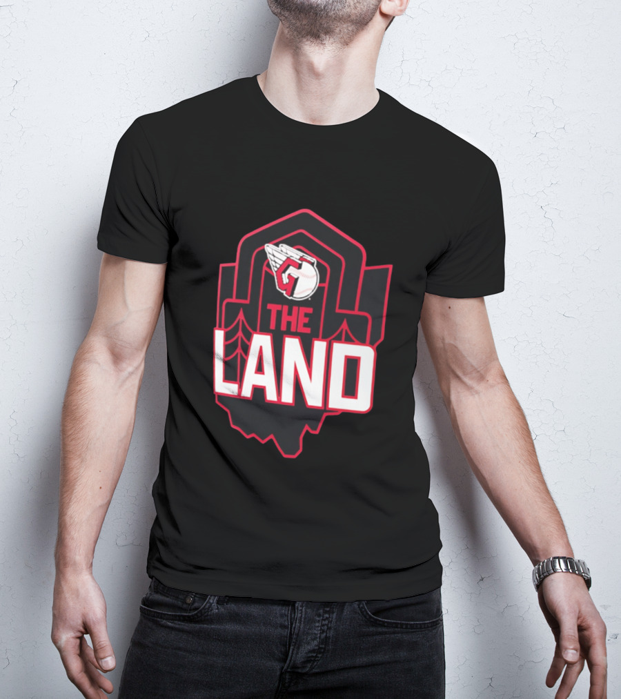 Cleveland Guardians The Land Baseball Winged G T-Shirt