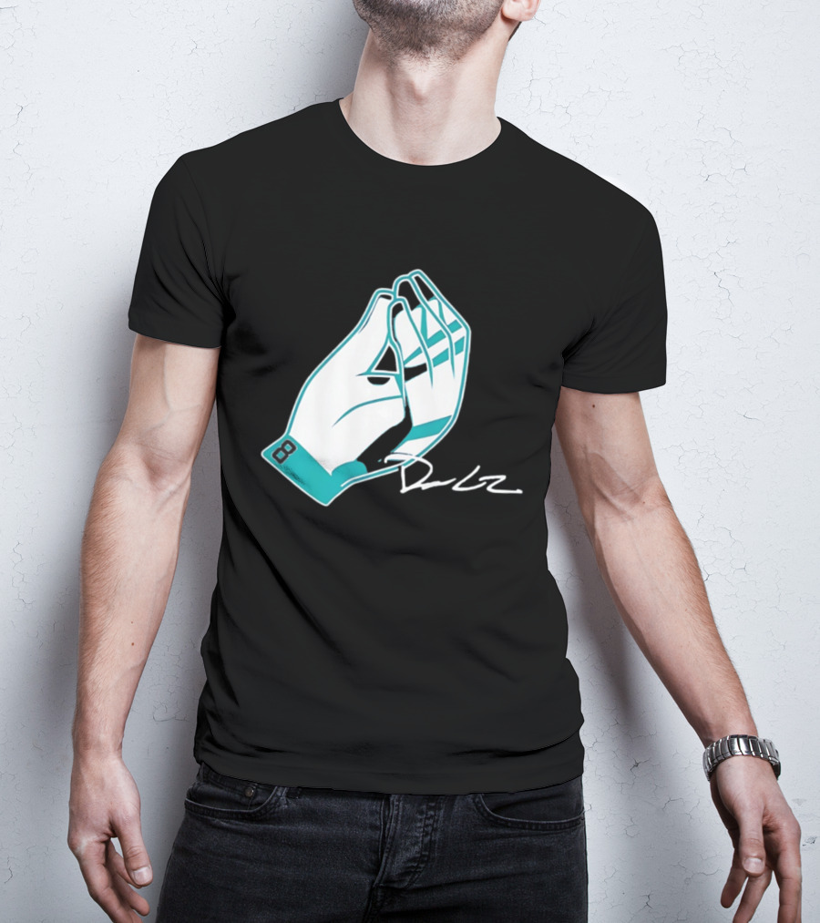 Dominic Canzone Seattle Mariners Che Vuoi Hand Gesture 8 Signature T-Shirt
