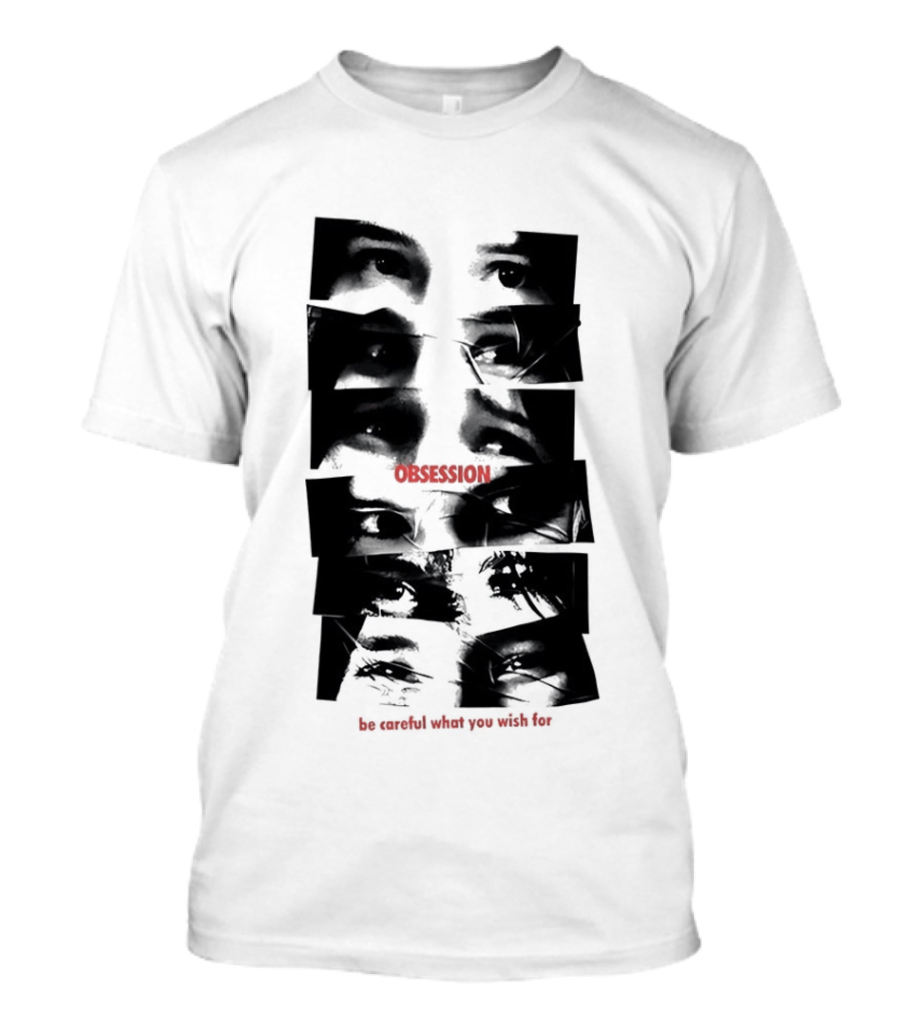 Inde Navarrette Obsession Black Red Grunge T-Shirt