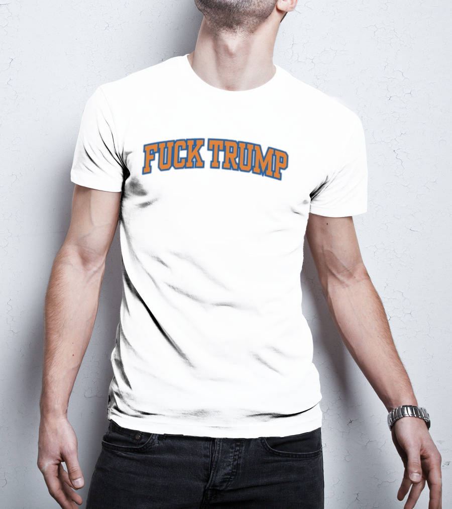 Fuck Trump New York Knicks NBA Basketball 2026 T-Shirt