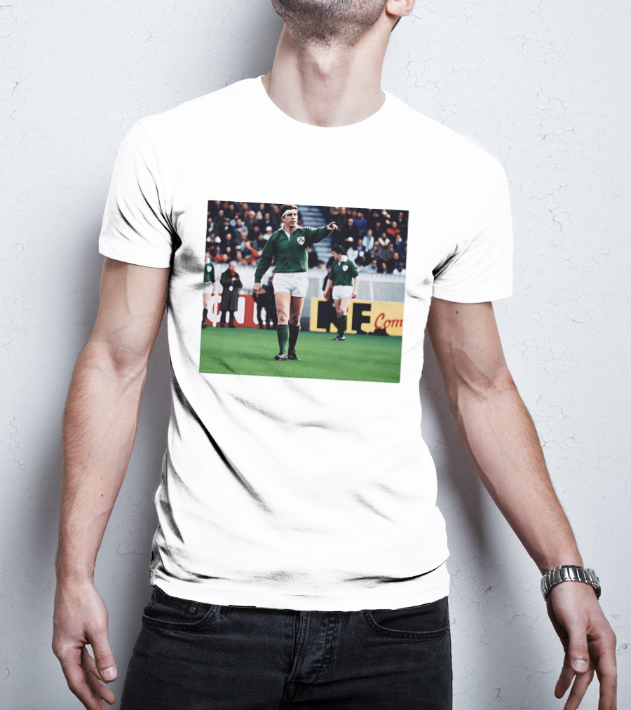 Irish Rugby Mourns Fergus Slattery Former Ireland Captain And Lions Flanker T-Shirt