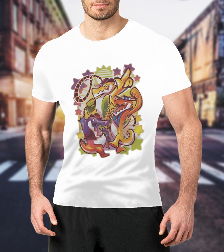 Jalen Brunson Karl Anthony Towns New York Knicks Crocodiles Team T-Shirt