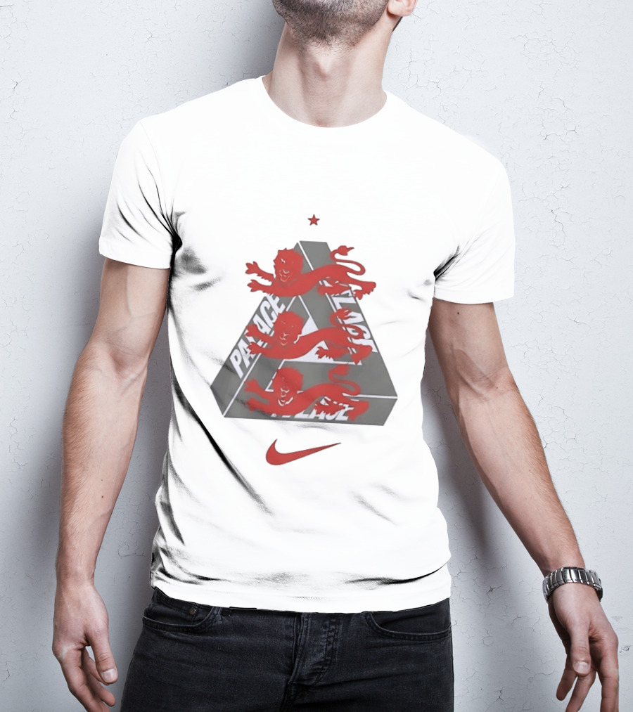 Palace X England 2026 World Cup Nike Collaboration Three Lions T-Shirt